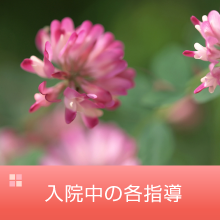 入院中の各指導